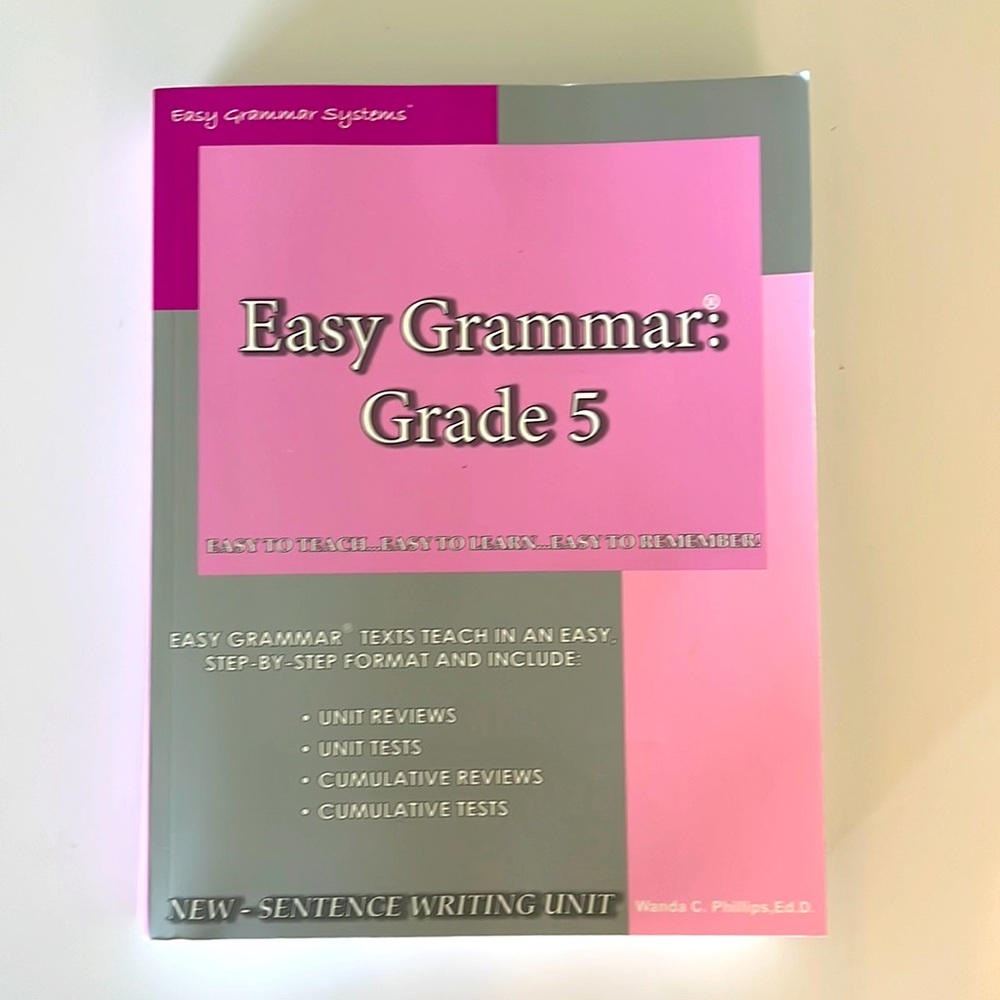 Easy Grammar Grade 5
